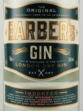 Load image into Gallery viewer, Barber's London Dry Gin