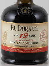Load image into Gallery viewer, El Dorado 12 Years 700ml