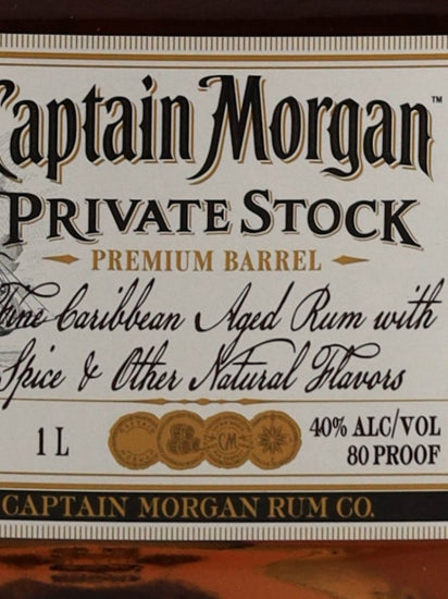 Captain Morgan Private Stock 1L
