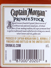 Load image into Gallery viewer, Captain Morgan Private Stock 1L