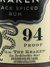 Load image into Gallery viewer, Kraken Black Spiced Rum 750ml