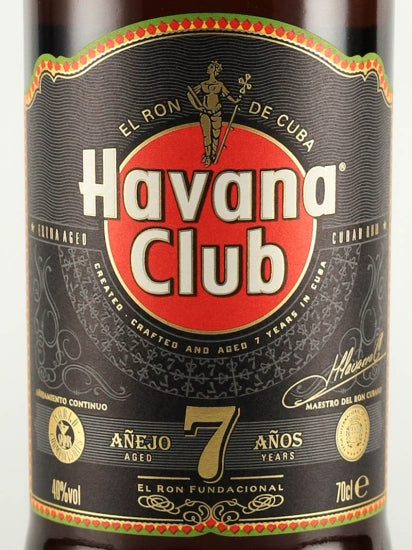 Havana Club 7 Years with Decanter