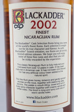 Load image into Gallery viewer, Blackadder Raw Cask Nicaraguan Rum 12 Years 2002