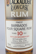 Load image into Gallery viewer, Blackadder Raw Cask Barbados Foursquare Rum 10 Years 2004