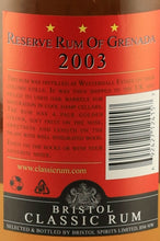 Load image into Gallery viewer, Bristol Classic Rum Grenada 2003/2014
