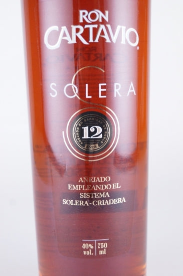 Ron Cartavio Solera 12 Years
