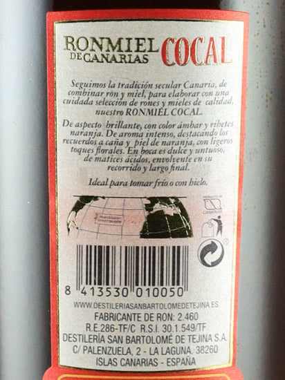 Ron Miel Cocal 1L