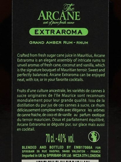 Arcane extra aroma