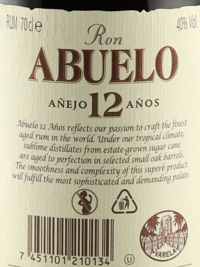 Ron Abuelo 12 Years