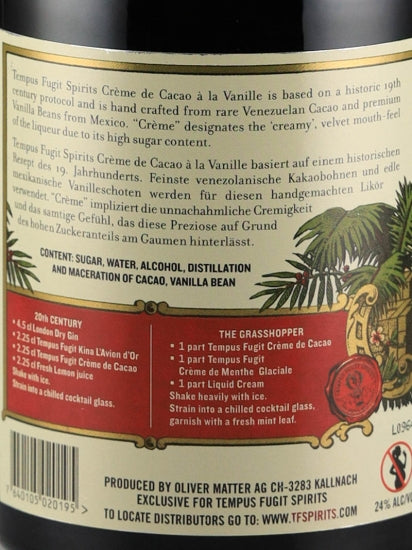 Tempus Fugit Creme de Cacao