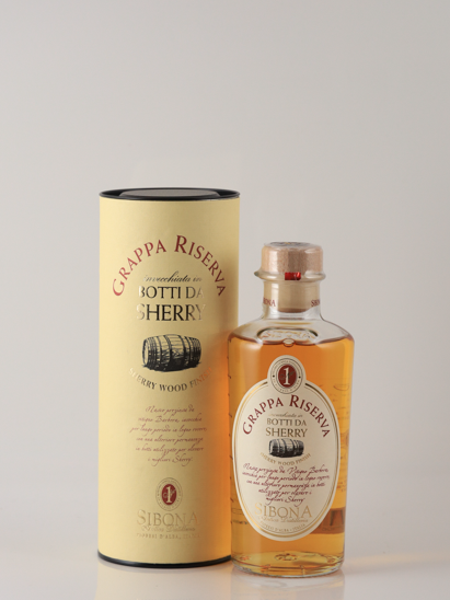Sibona Grappa Sherry Wood Finish