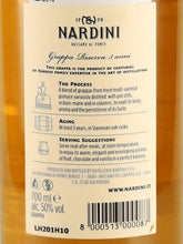Load image into Gallery viewer, Nardini Grappa Riserva