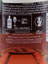 Load image into Gallery viewer, Martell VSOP