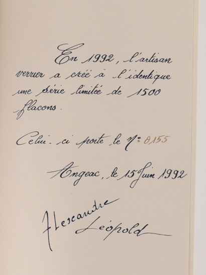 Alexandre Leopold 1965/1992 Cognac (Low Fill Level) - image 13