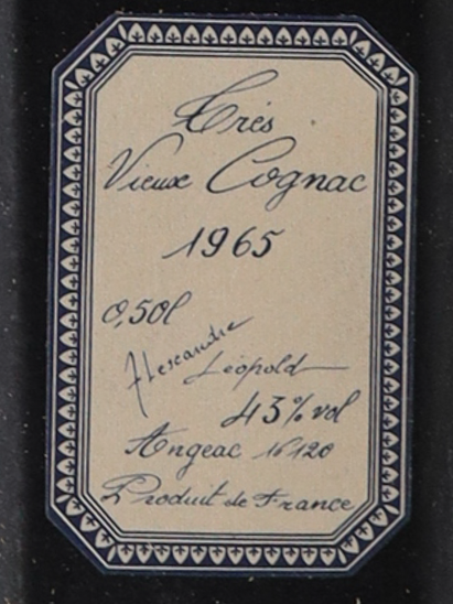 Alexandre Leopold 1965/1992 Cognac (Low Fill Level) - image 8