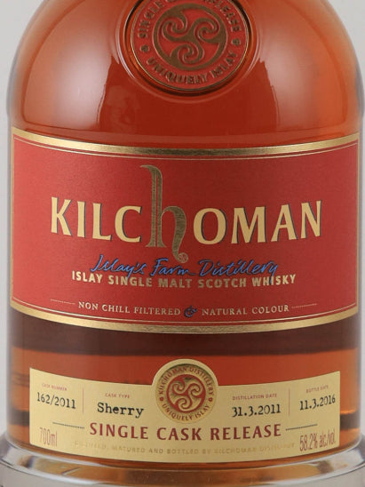 Kilchoman 2011 for Bar Show Oloroso Sherry Butt