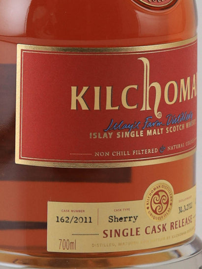 Kilchoman 2011 for Bar Show Oloroso Sherry Butt