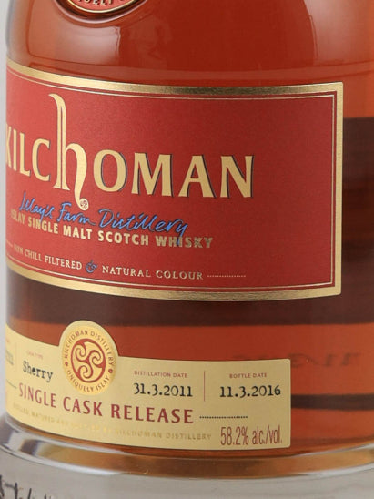 Kilchoman 2011 for Bar Show Oloroso Sherry Butt