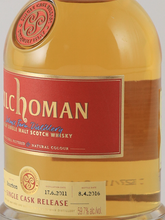 Load image into Gallery viewer, Kilchoman 2011/2016 Bourbon Barrel