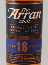 Load image into Gallery viewer, Arran Malt 18 Years Old Label