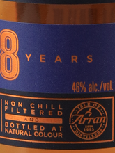 Load image into Gallery viewer, Arran Malt 18 Years Old Label