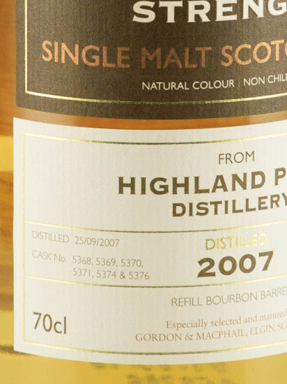 Gordon & MacPhail Highland Park 2007/2016