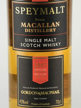 Load image into Gallery viewer, Speymalt from Macallan 2007/2016