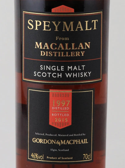 Speymalt from Macallan 1997/2015 Second Release
