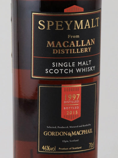 Speymalt from Macallan 1997/2015 Second Release