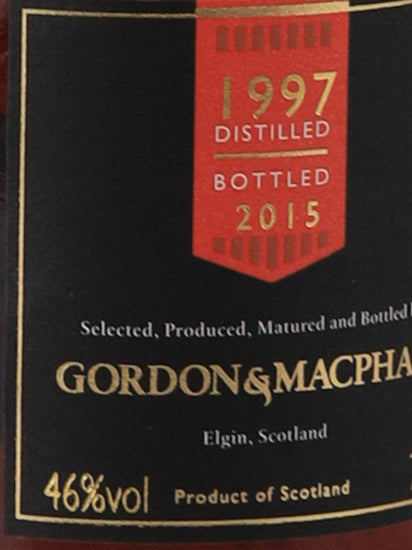 Speymalt from Macallan 1997/2015 Second Release