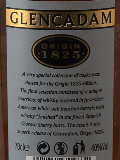 Glencadam Origin