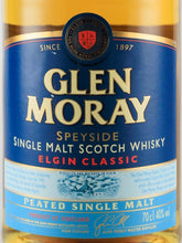 Load image into Gallery viewer, Glen Moray Classic Peated Old Label