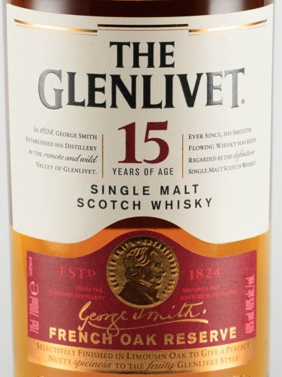 Glenlivet 15 Years French Oak Reserve