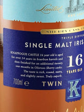 Load image into Gallery viewer, Knappogue Castle 16 Years Sherry Finish