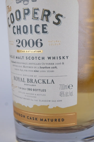 Cooper's Choice Royal Brackla 9 Years 2006
