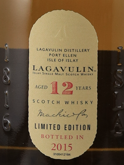 Lagavulin 12 Years Cask Strength 2015