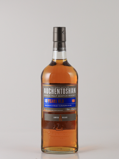 Auchentoshan 18 Years Old Label