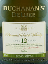 Load image into Gallery viewer, Buchanan 12 Years 1L with Decanter