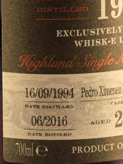 Glendronach 21 Years 1994 PX Sherry Puncheon