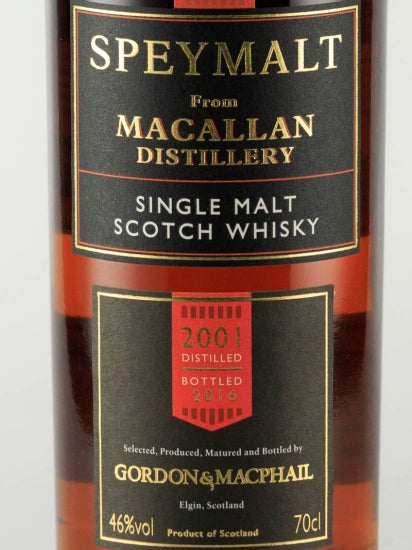 Speymalt from Macallan 2001/2016