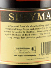 Load image into Gallery viewer, Speymalt from Macallan 2001/2016