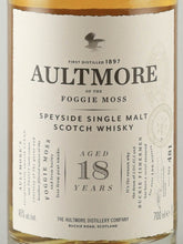 Load image into Gallery viewer, Aultmore 18 Years