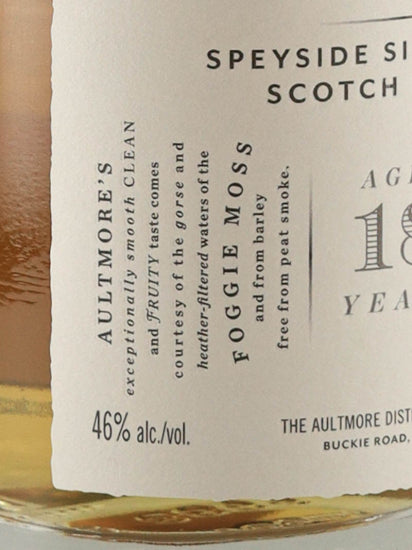 Aultmore 18 Years