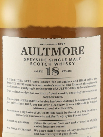 Aultmore 18 Years