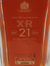 Load image into Gallery viewer, Johnnie Walker XR 21 Years