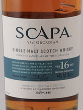 Load image into Gallery viewer, Scapa 16 years old label (defective label)