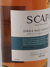Load image into Gallery viewer, Scapa 16 years old label (defective label)