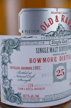 Load image into Gallery viewer, Old &amp; Rare Bowmore 25 Years 1987