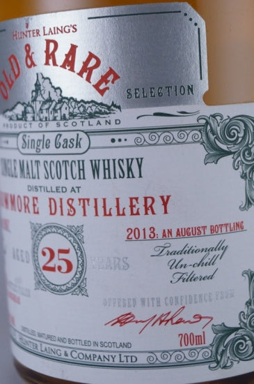 Old & Rare Bowmore 25 Years 1987