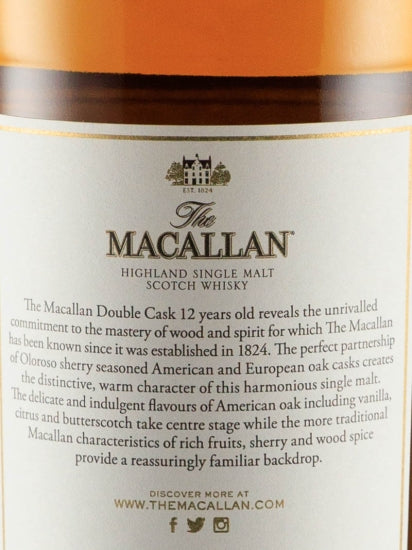 Macallan 12 Years Double Cask